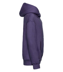 Russell Athletic Kids Hooded Sweatshirt 575B - 575B Purple Side