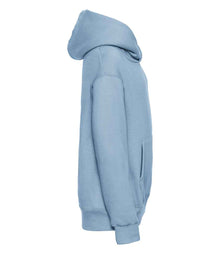 Russell Athletic Kids Hooded Sweatshirt 575B - 575B Sky Blue Side