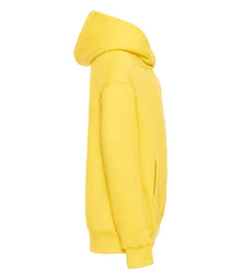 Russell Athletic Kids Hooded Sweatshirt 575B - 575B Yellow Side