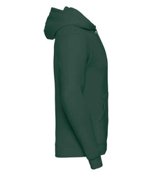 Russell Athletic Hooded Sweatshirt 575M - 575M Bottle Green Side