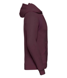 Russell Athletic Hooded Sweatshirt 575M - 575M Burgundy Side