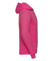 Russell Athletic Hooded Sweatshirt 575M - 575M Fuchsia Side