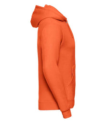 Russell Athletic Hooded Sweatshirt 575M - 575M Orange Side
