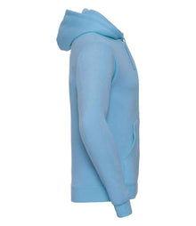 Russell Athletic Hooded Sweatshirt 575M - 575M Sky Blue Side