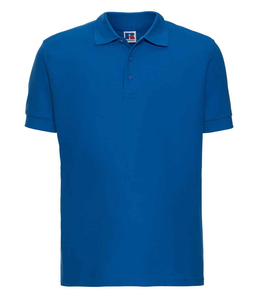 Russell Athletic Ultimate Cotton Piqué Polo Shirt 577M - Azure