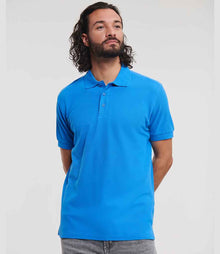 Russell Athletic Ultimate Cotton Piqué Polo Shirt 577M - 577M Azure Model