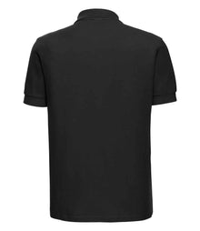 Russell Athletic Ultimate Cotton Piqué Polo Shirt 577M - 577M Black Back