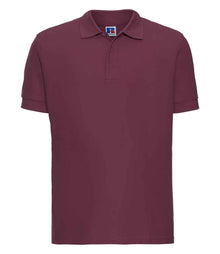 Russell Athletic Ultimate Cotton Piqué Polo Shirt 577M - Burgundy