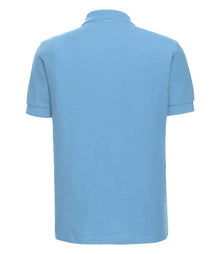 Russell Athletic Ultimate Cotton Piqué Polo Shirt 577M - 577M Sky Blue Back