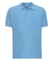 Russell Athletic Ultimate Cotton Piqué Polo Shirt 577M - Sky Blue