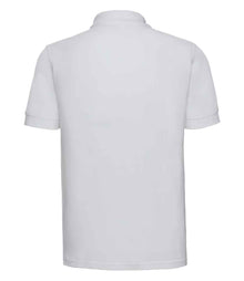 Russell Athletic Ultimate Cotton Piqué Polo Shirt 577M - 577M White Back