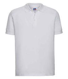 Russell Athletic Ultimate Cotton Piqué Polo Shirt 577M - White