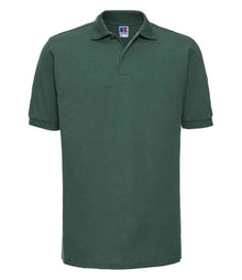 Russell Athletic Hardwearing Poly/Cotton Piqué Polo Shirt 599M - Bottle Green