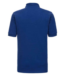 Russell Athletic Hardwearing Poly/Cotton Piqué Polo Shirt 599M - 599M Bright Royal Back