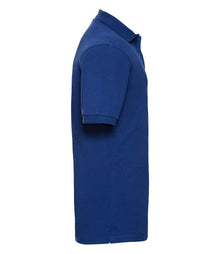 Russell Athletic Hardwearing Poly/Cotton Piqué Polo Shirt 599M - 599M Bright Royal Side