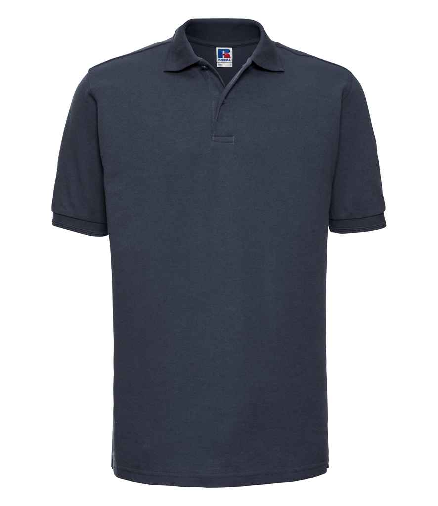 Russell Athletic Hardwearing Poly/Cotton Piqué Polo Shirt 599M - French Navy