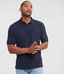 Russell Athletic Hardwearing Poly/Cotton Piqué Polo Shirt 599M - 599M French Navy Model