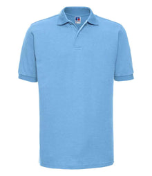 Russell Athletic Hardwearing Poly/Cotton Piqué Polo Shirt 599M - Sky Blue