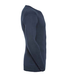 Russell Athletic Collection Cotton Acrylic V Neck Sweater 710M - 710M French Navy Side
