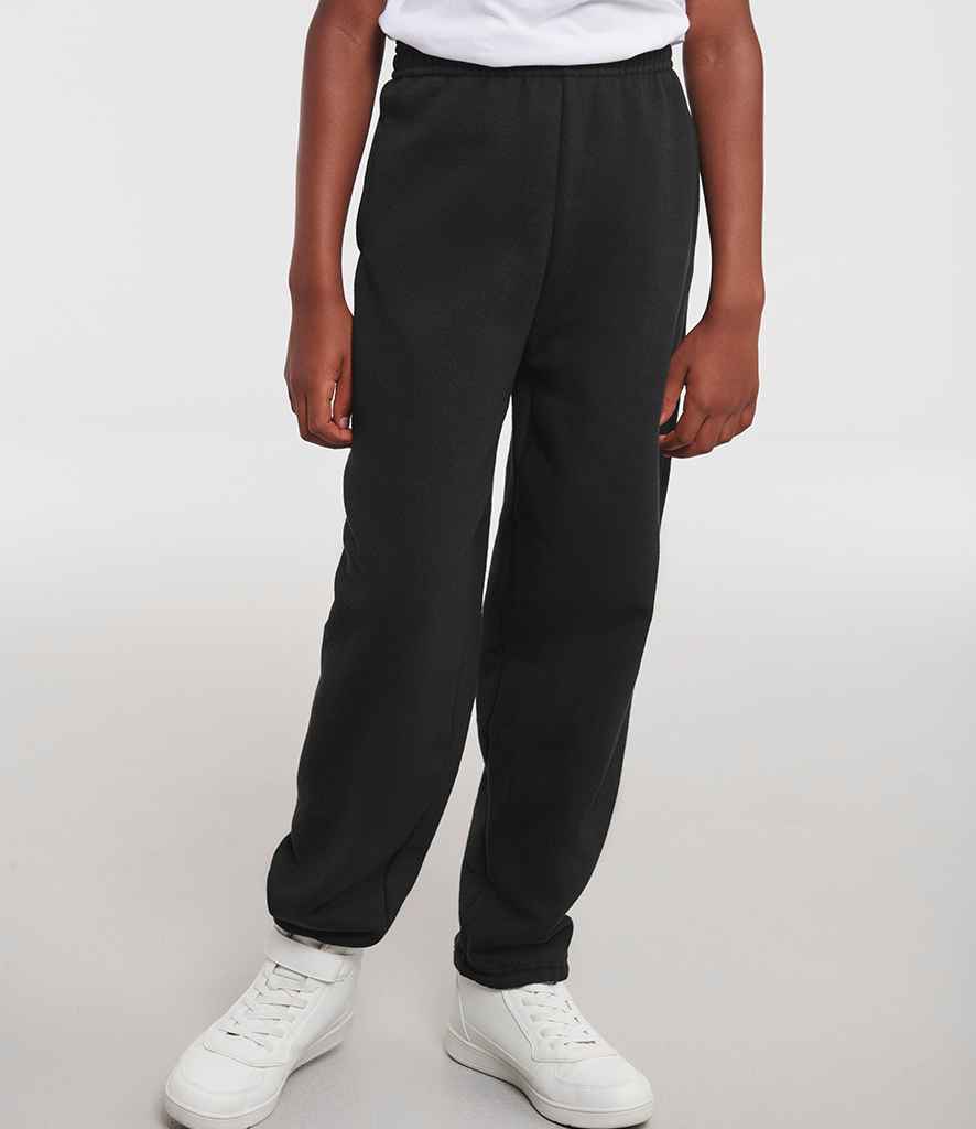 Russell Athletic Kids Elasticated Hem Jog Pants 750B - 750B Black Model