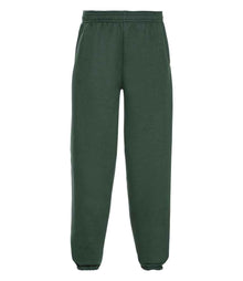 Russell Athletic Kids Elasticated Hem Jog Pants 750B - Bottle Green