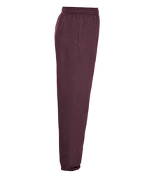 Russell Athletic Kids Elasticated Hem Jog Pants 750B - 750B Burgundy Side