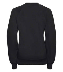 Russell Athletic Kids Raglan Sweatshirt 762B - 762B Black Back