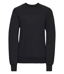Russell Athletic Kids Raglan Sweatshirt 762B - Black
