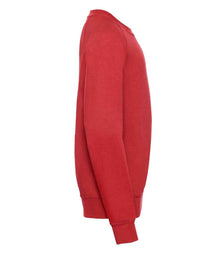 Russell Athletic Kids Raglan Sweatshirt 762B - 762B Bright Red Side