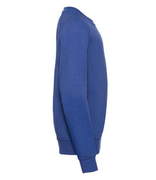Russell Athletic Kids Raglan Sweatshirt 762B - 762B Bright Royal Side