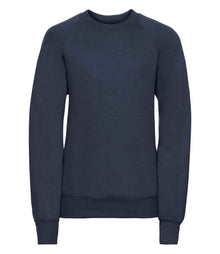 Russell Athletic Kids Raglan Sweatshirt 762B - French Navy