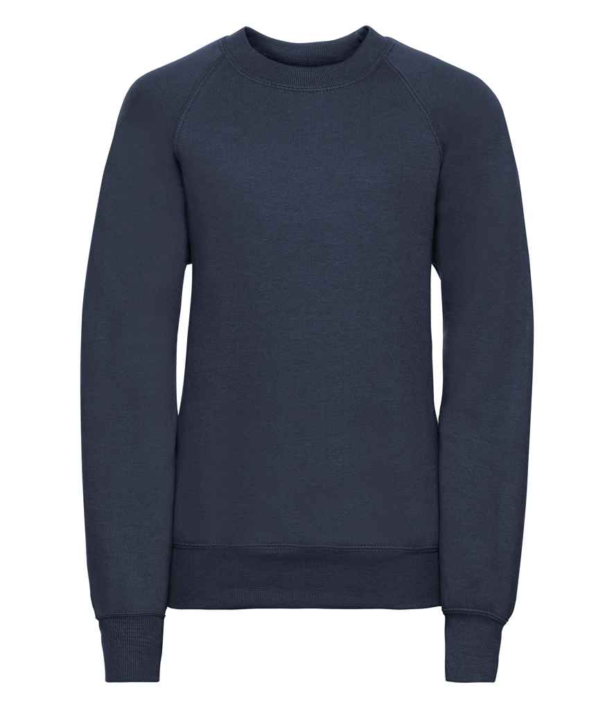 Russell Athletic Kids Raglan Sweatshirt 762B - French Navy