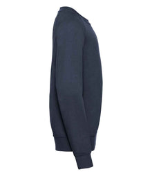 Russell Athletic Kids Raglan Sweatshirt 762B - 762B French Navy Side
