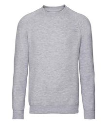Russell Athletic Kids Raglan Sweatshirt 762B - Light Oxford