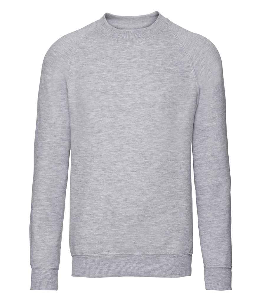 Russell Athletic Kids Raglan Sweatshirt 762B - Light Oxford