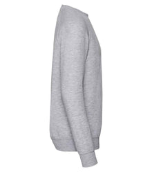 Russell Athletic Kids Raglan Sweatshirt 762B - 762B Light Oxford Side