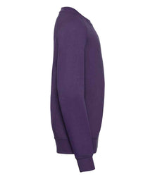 Russell Athletic Kids Raglan Sweatshirt 762B - 762B Purple Side