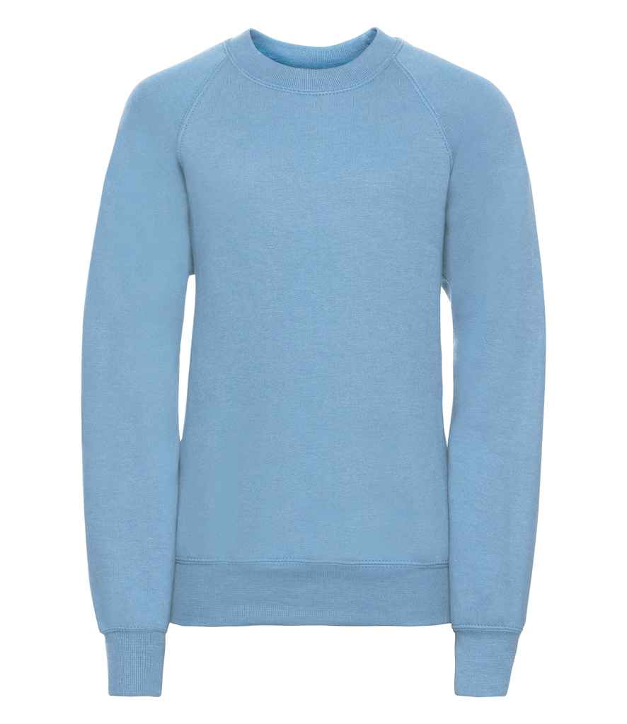 Russell Athletic Kids Raglan Sweatshirt 762B - Sky Blue
