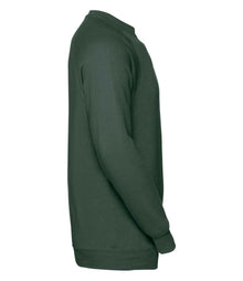Russell Athletic Raglan Sweatshirt 762M - 762M Bottle Green Side