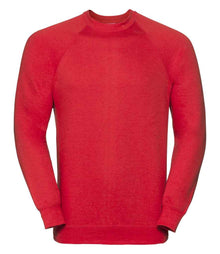 Russell Athletic Raglan Sweatshirt 762M - Bright Red
