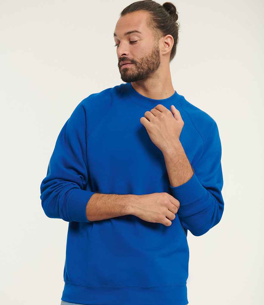 Russell Athletic Raglan Sweatshirt 762M - 762M Bright Royal Model