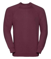 Russell Athletic Raglan Sweatshirt 762M - Burgundy