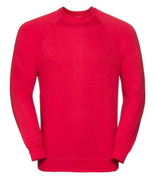 Russell Athletic Raglan Sweatshirt 762M - Classic Red