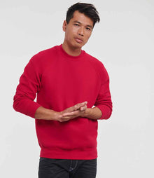 Russell Athletic Raglan Sweatshirt 762M - 762M Classic Red Model