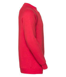 Russell Athletic Raglan Sweatshirt 762M - 762M Classic Red Side