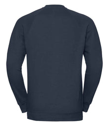 Russell Athletic Raglan Sweatshirt 762M - 762M French Navy Back