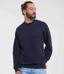 Russell Athletic Raglan Sweatshirt 762M - 762M French Navy Model