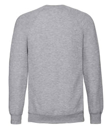 Russell Athletic Raglan Sweatshirt 762M - 762M Light Oxford Back
