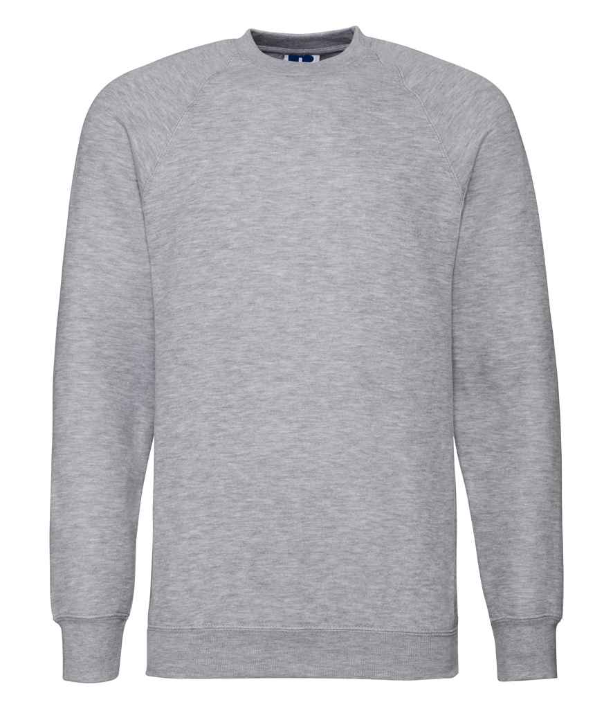 Russell Athletic Raglan Sweatshirt 762M - Light Oxford