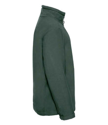 Russell Athletic Kids Outdoor Fleece Jacket 870B - 870B Bottle Green Side